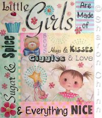 Little Girls Are Made of Pattern-Sharon Chinn - BY MAIL